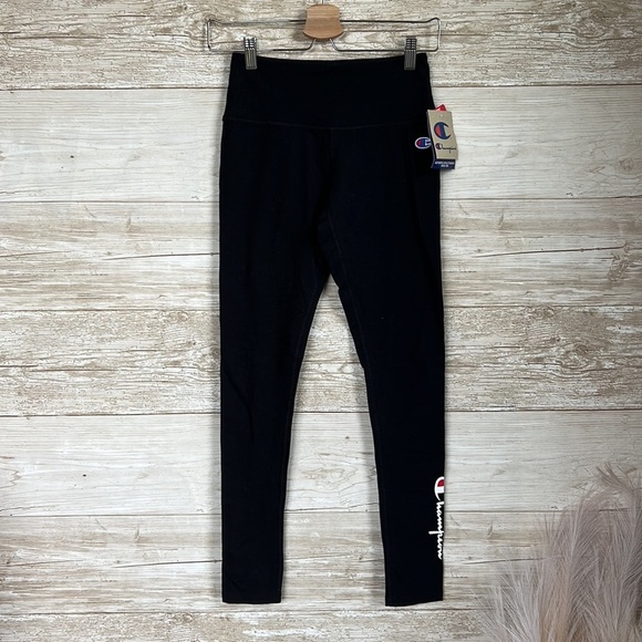Champion leggings with logo in black Size Medium - Picture 5 of 10